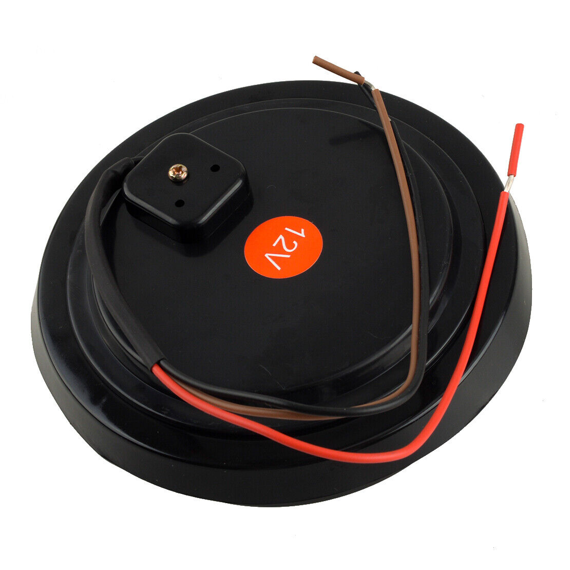 Red LED 4" Round Truck Trailer Tail Stop Turn Brake Light Indicator with Grommet