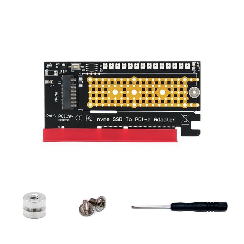 M.2 NVME SSD to PCIE Adapter Support NVME SSD Solid State Drive PCI-E X4 X8 X16
