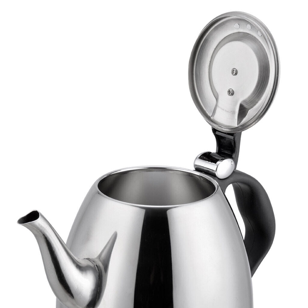 Teakettle Stainless Steel Teapot for Induction Cooker Camping Fishing 1.2L