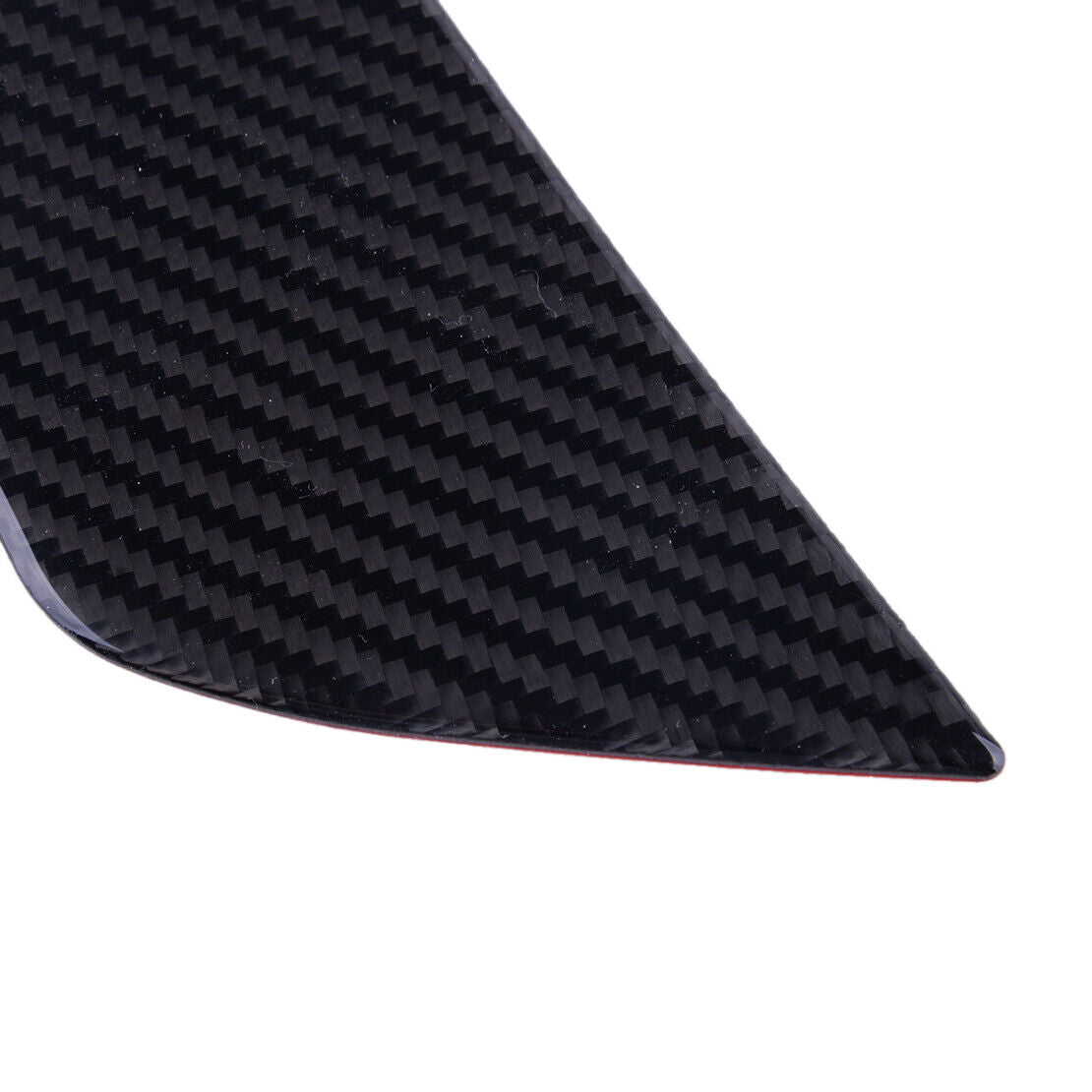 1Pair Carbon Fiber Inner Door Panel Cover Trim Fit for Benz C Class W204 2007-13