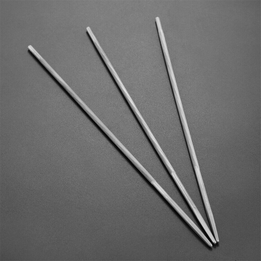 3pcs 4mm Round Sharpening Filing Sharpener Woodworking Chainsaw Saw Chain Files