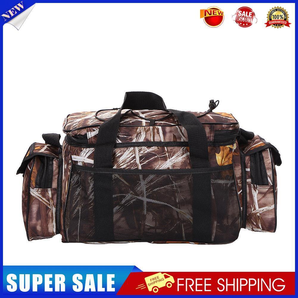 F104 Fishing Bag Oxford Fabric Lure Storage Pack Shoulder Crossbody Bag
