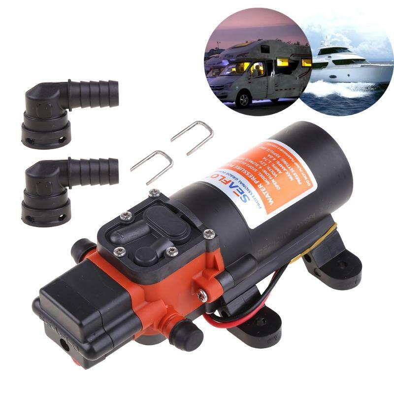 Portable Electric Transfer Water Pump 35PSI Self-priming Water Diaphragm Pump
