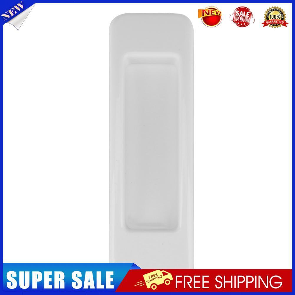 2pcs Self-adhesive Sliding Door Handles Interior Window Pull Knobs (White)