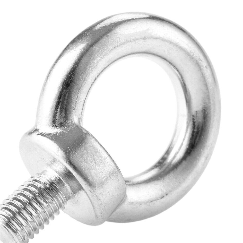 Marine Grade Stainless Steel Lifting Eye Bolts Screws Eyebolts M12 for mining