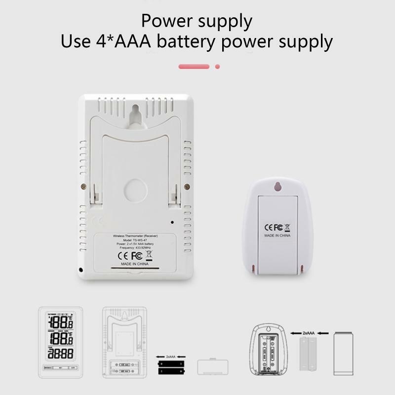Mini Wireless Digital Precision Thermometer Temperature Humidity Meter Indoor