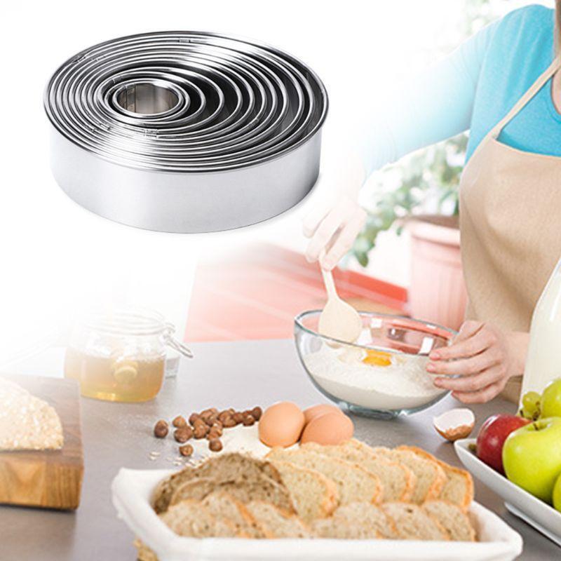 Biscuit Cutters Round Shaped Stainless Steel Material Circle Round Cookie Cutter