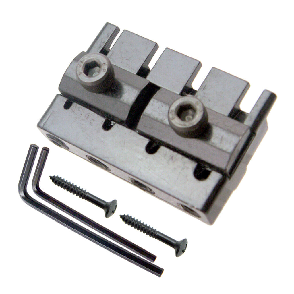 Black 4 String Electric  Bass Guitar  Nut with Screws Hex Key