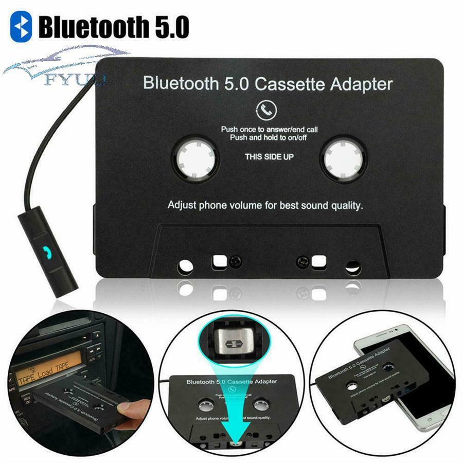 New Bluetooth 5.0 Cassette Converter Car Tape MP3 Stereo Audio Handsfree Adapter