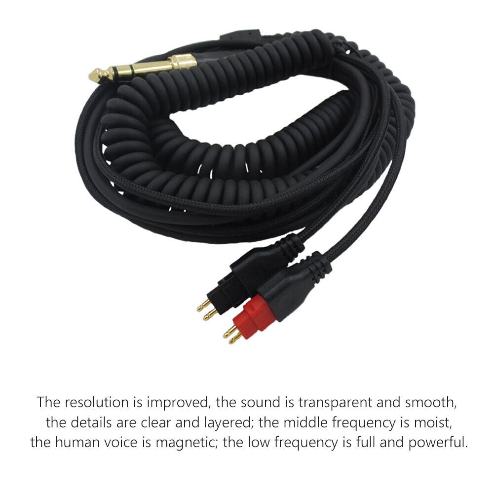3.5mm 6.35mm Adapter Audio Cable for Sennheiser HD660S HD650 Headphones