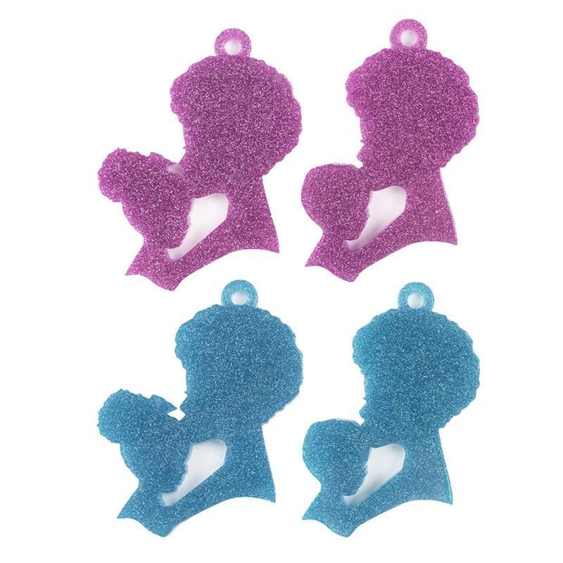 DIY Mother's Day Pendant Casting Silicone Mould Kit Keyrings Art Crafts Making