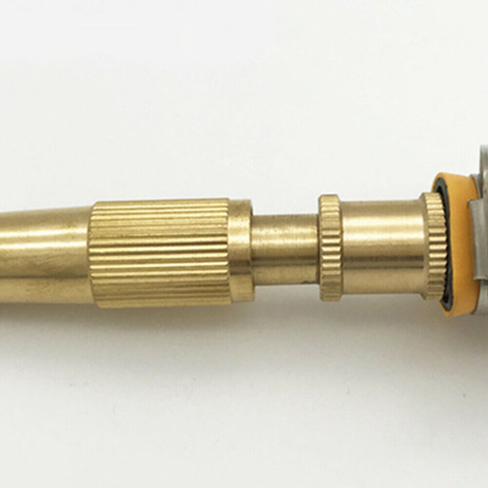 Garden Brass Spray Gun Hose Nozzle for Car Wash Watering Pressure Sprinkler