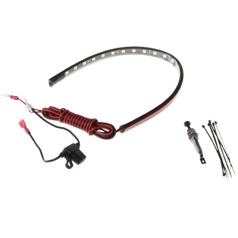 LED Truck Under Hood Engine Bay Light Strip Panel Light Auto Switch Control 36cm