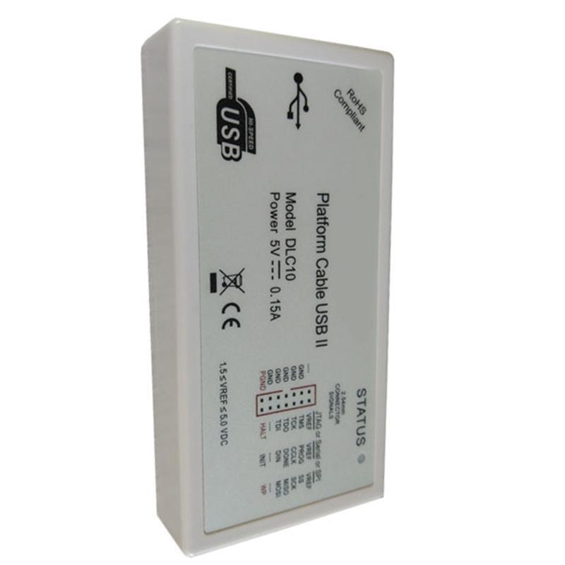 DC 5V DLC10 Platform Cable USB Supports All Xilinx Device Jtag SPI Downloader