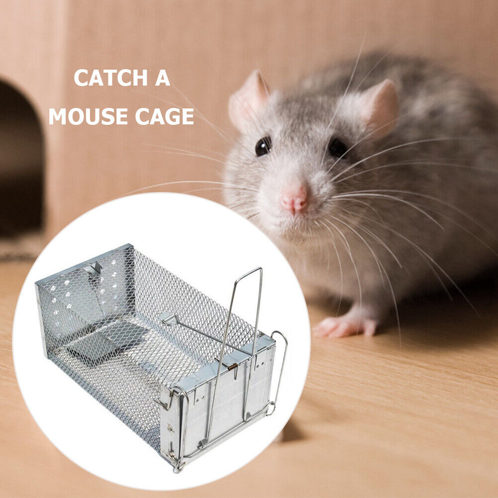 Mouse Trap Cage for Household Mice Catcher Automatic Rats Traps Pet Control