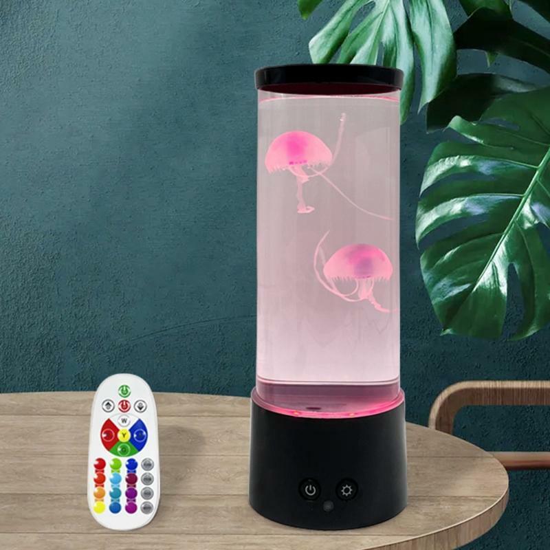 LED Jellyfish- Lava Lamp Jellyfish- Lamp Electric Aquarium Tank Mood Night Light
