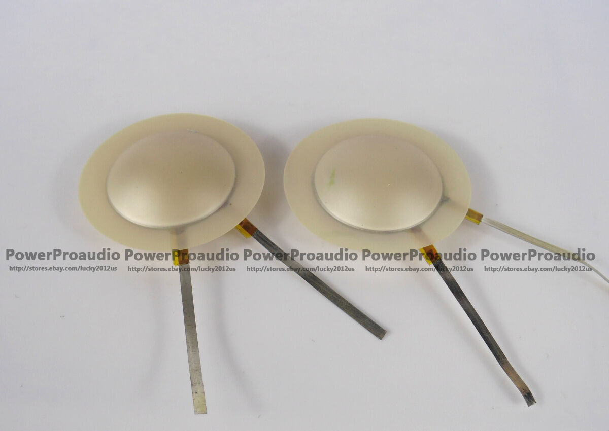 2 pcs 25.5mm 1" diaphragm polyester Tweeters voice coil 8 ohm 25.4mm Freeship