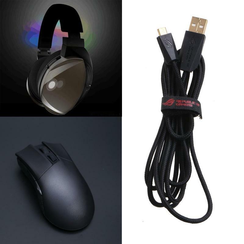 Replacement Cable Headphones Line for ROG STRIX FUSION 300 500 700 Headphones