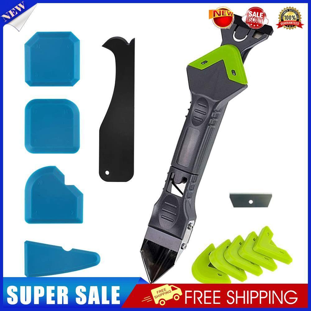 11pcs Glass Cement Scraper Remover Caulk Finisher Sealant Smooth Scraper