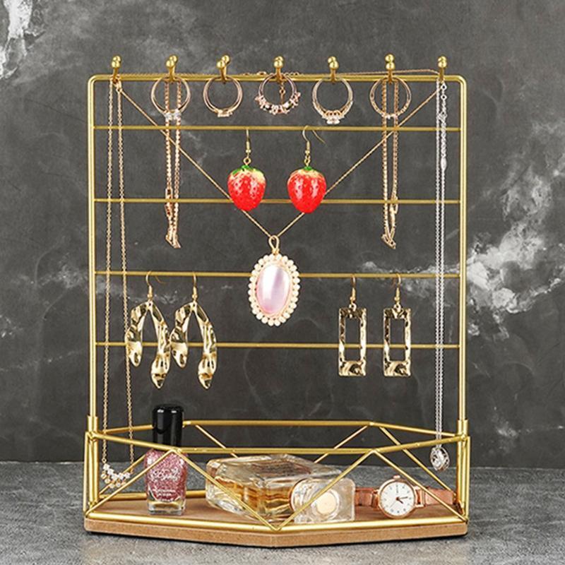 Table Hanging Jewelry Organizer Jewelry Stand Holder Display Stand with Jewelry