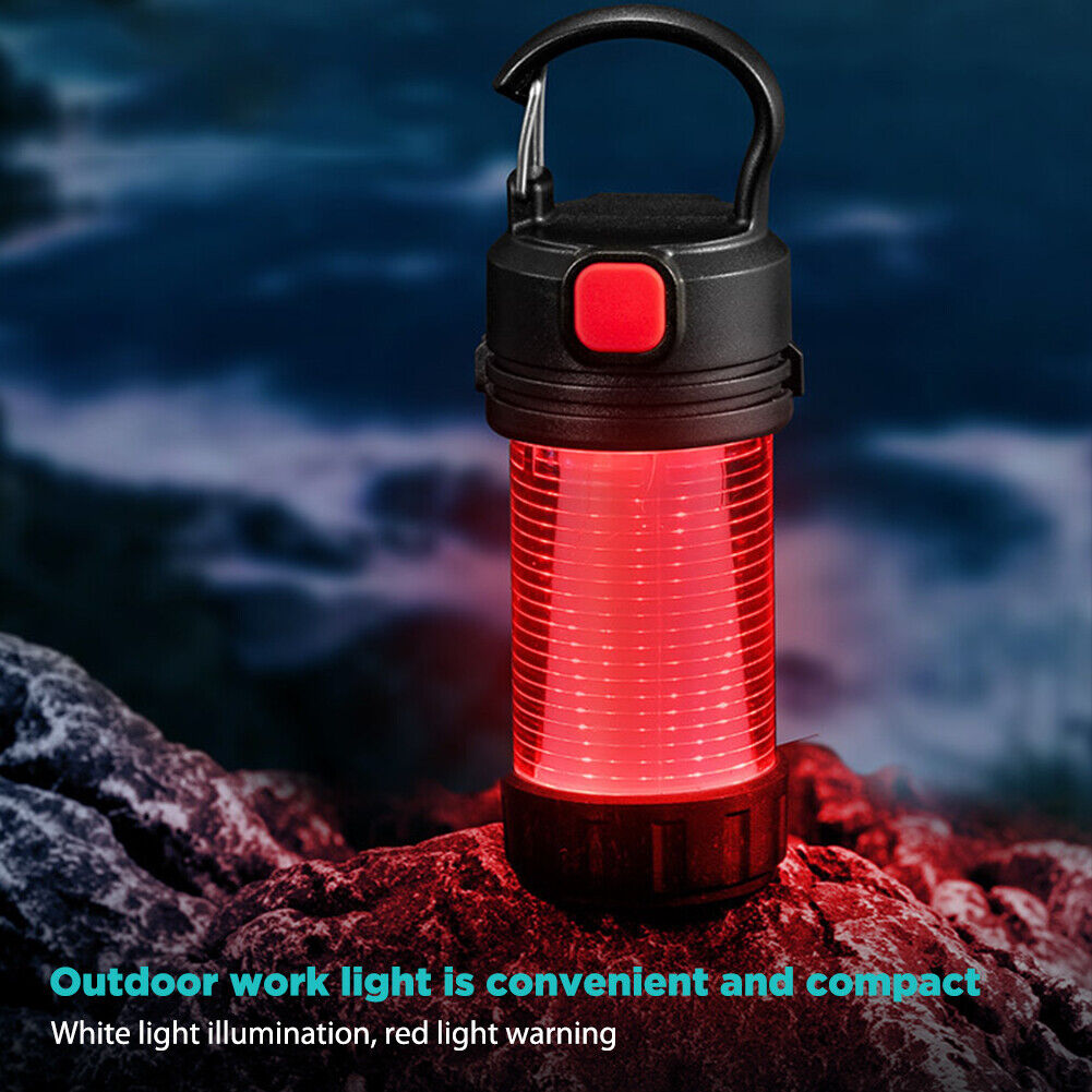 LED Tent Lamp Waterproof Camping Emergency USB Portable Working Lighting