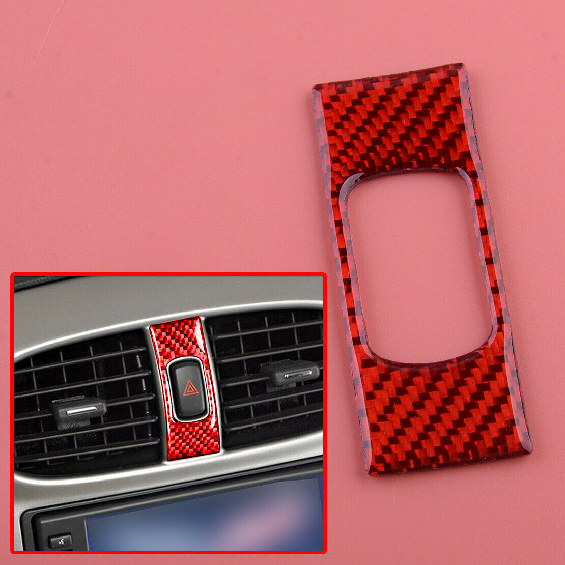 Emergency Warning Light Switch Cover Trim Fit For Corvette C6 2005-2007 New