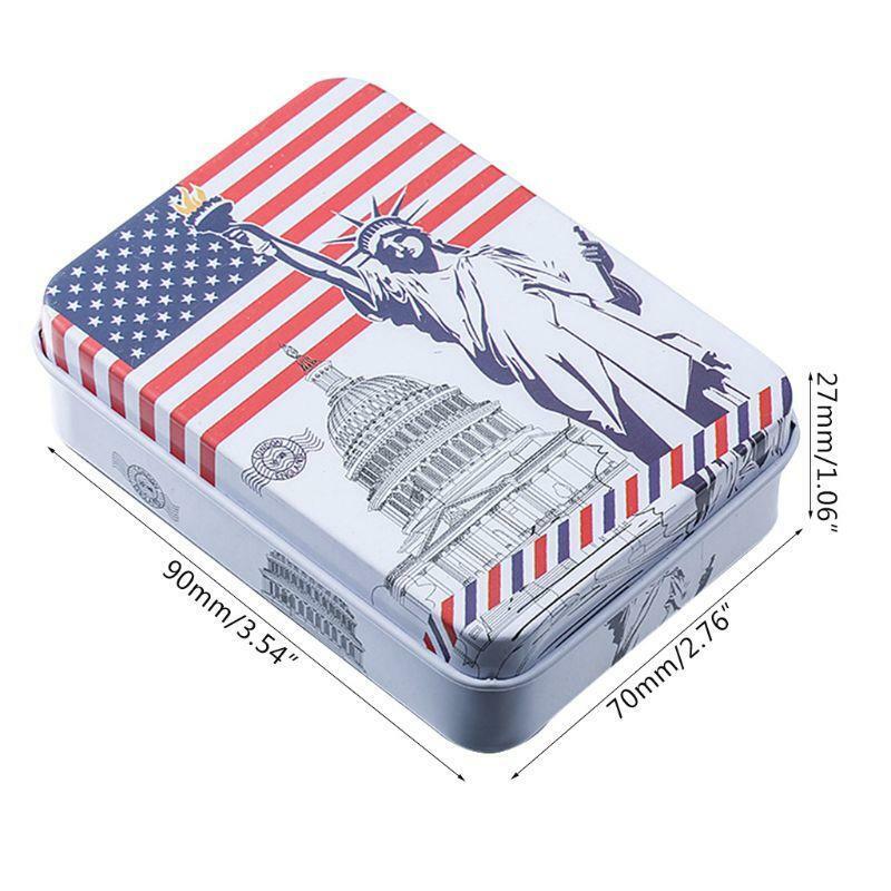 Small Metal Storage Box For Storing Money Coin Candy Key Decoration Organizer