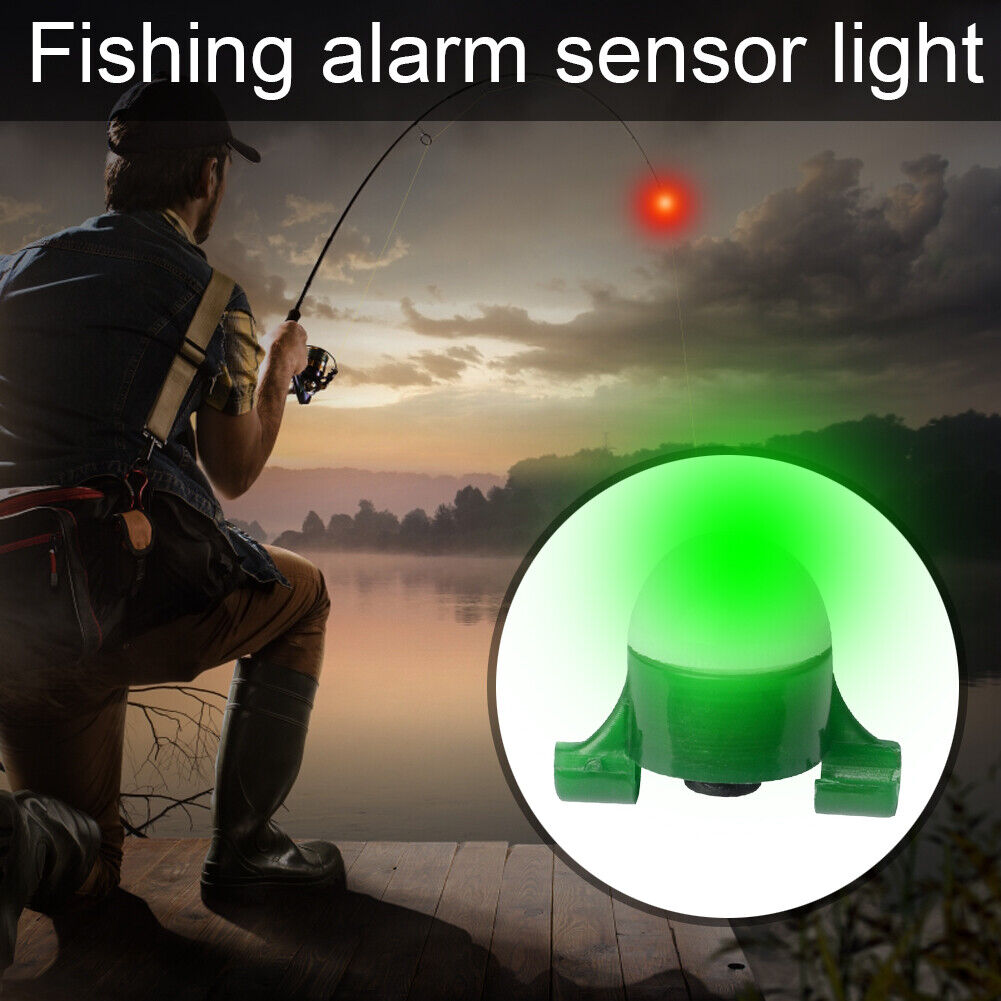 LED Fishing Alarm Rod Tip Sensor Light Carp Fishing Bite Alarm Accessories