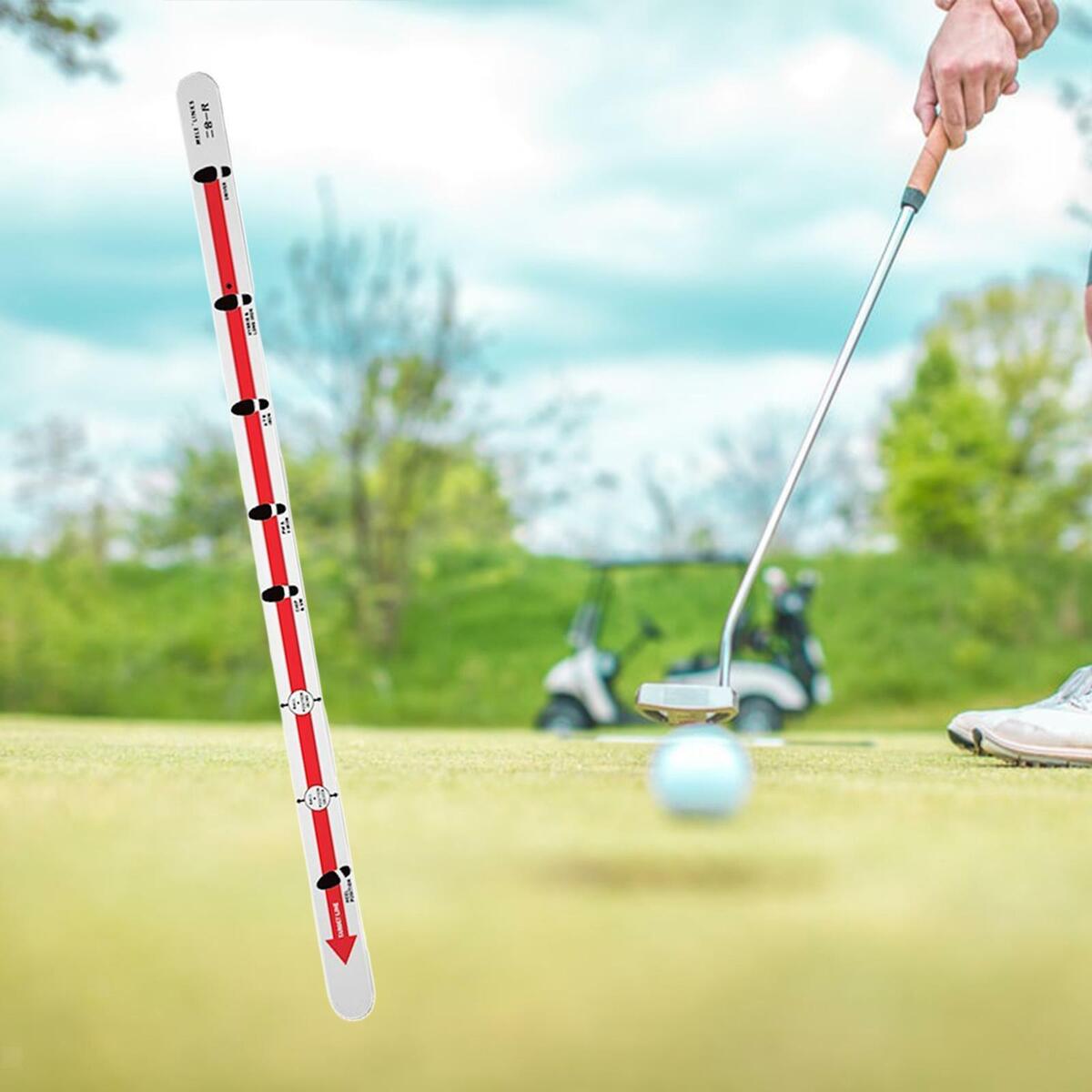 Golf  Trainer Golf Putting Training Putting Ruler Backyard