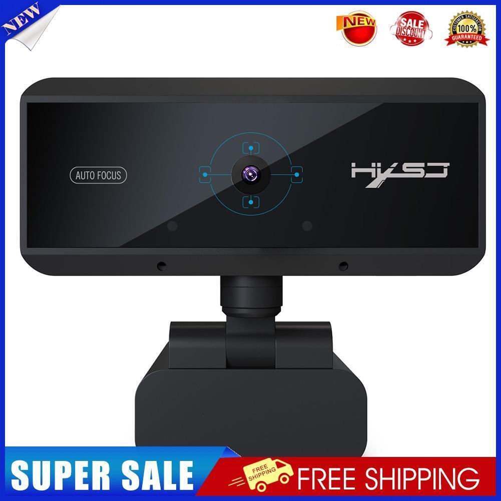 HXSJ S3 USB 1080P Auto-Focusing Webcam HD Camera with Built-in Microphone