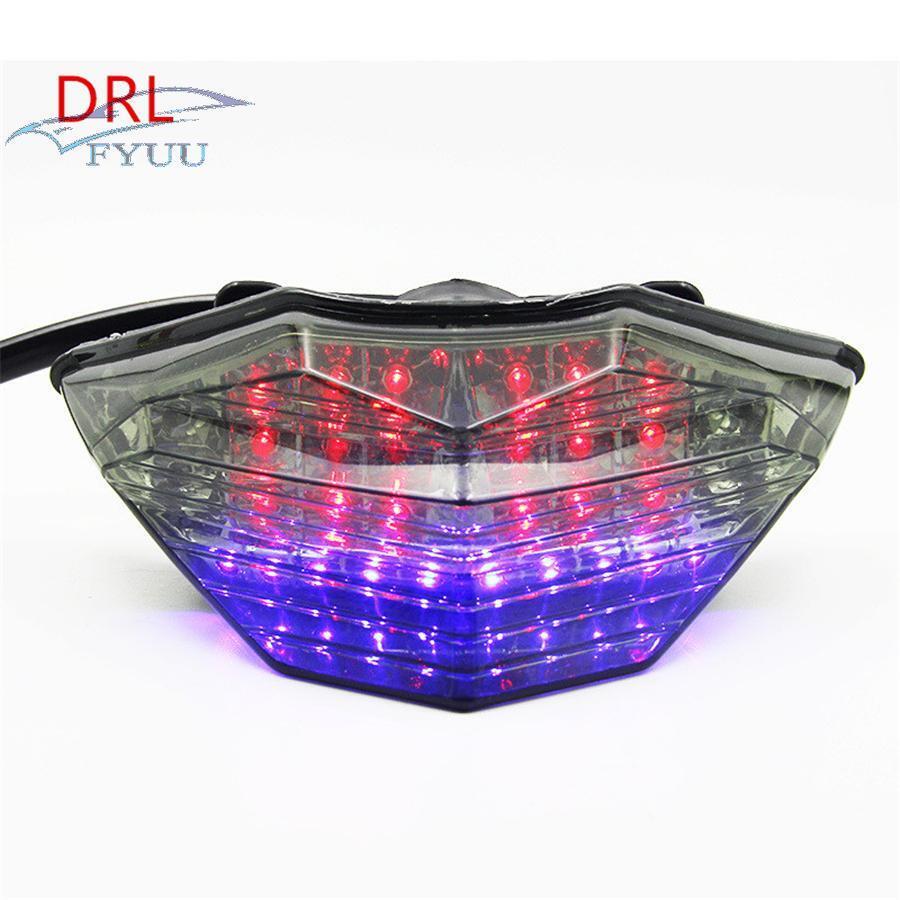 LED Turn Signal Tail Brake Running Light For Kawasaki Ninja 250 250R 300 2013-16