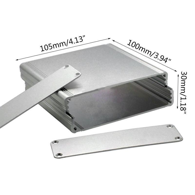 100x105x30mm Aluminum Enclosure Electronic Circuit Board Project Protective Box