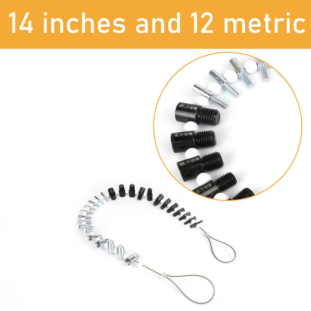 Bolt Nut Screw Thread Checker 26 Male/Female Size Gauge Measuring Tool