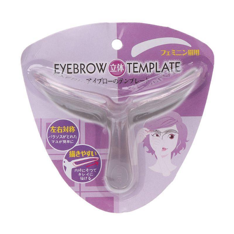 Korea Eyebrow Stencils Eye Shaping  Brow guide Template Kit Makeup DIY Tool