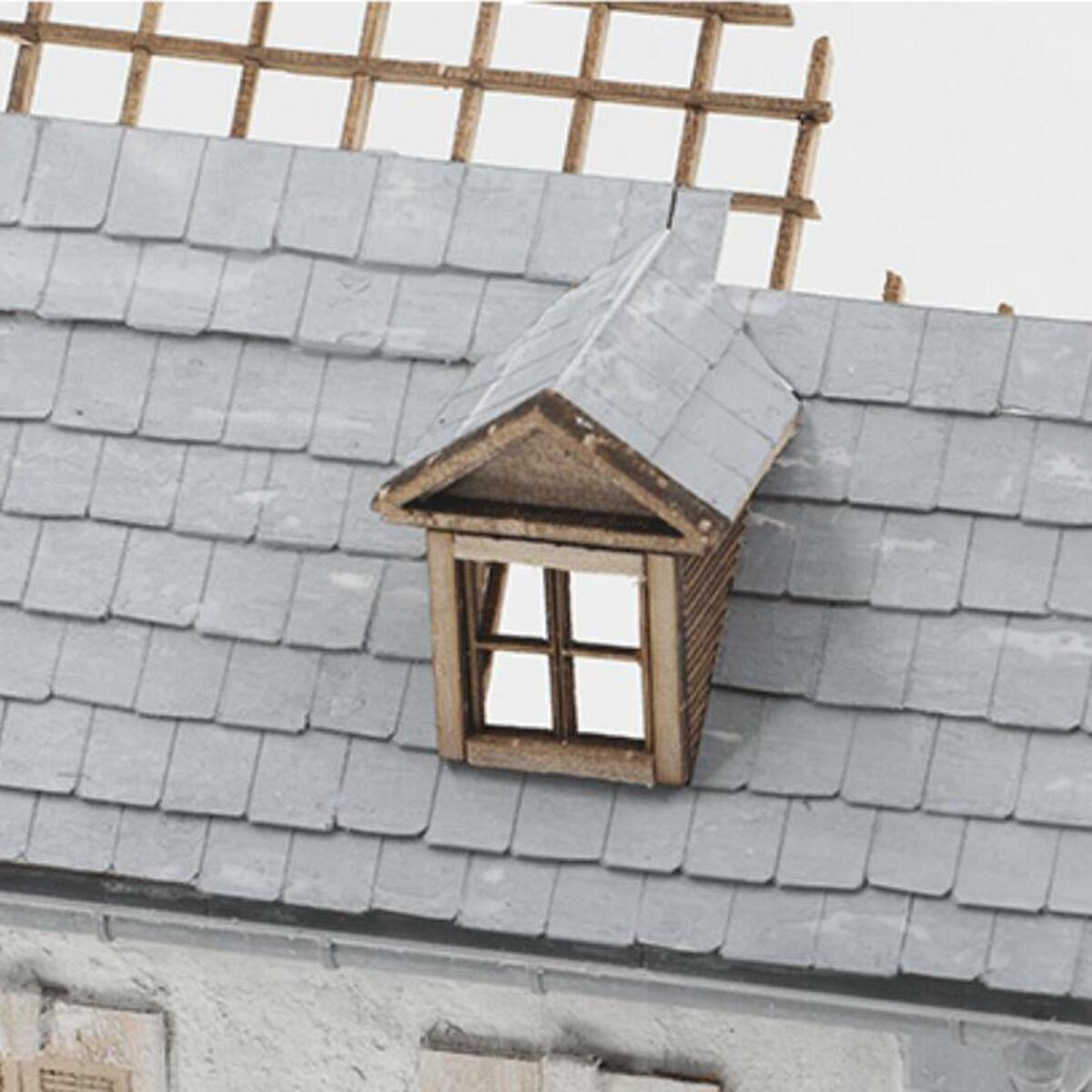 1/35 Building  Kits Ruins House for  Railroad Micro Landscape