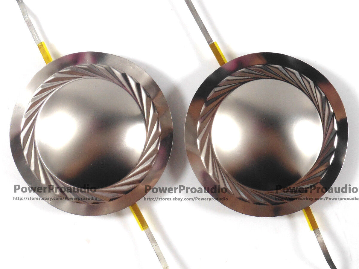 2 pcs /lot 39 mm High quality Titanium  diaphragm 8 ohm  tweeter voice coil  DIY