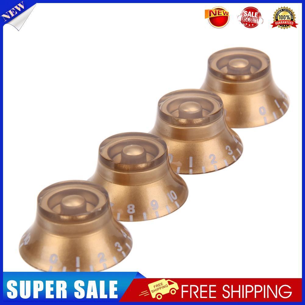 4pcs Acrylic Speed Knobs Volume Tone Control for LP SG Electric Guitar