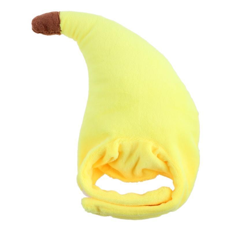 Cats Headgear Halloween Costume Cat Dog Hats Pet Props Accessory Banana Hat Gift