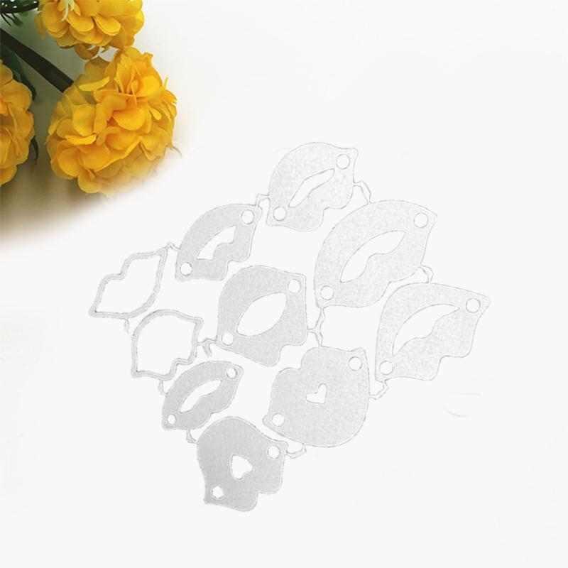 Red Lip Metal Cutting Dies Scrapbooking Stencil Die Cuts Card Embossing Album