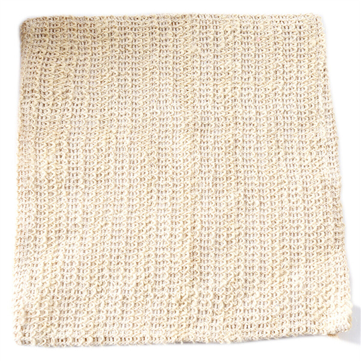 Sisal Cotton Linen Bath Room Cleanser Face Towel Wash Cloth Peeling Exfoliating