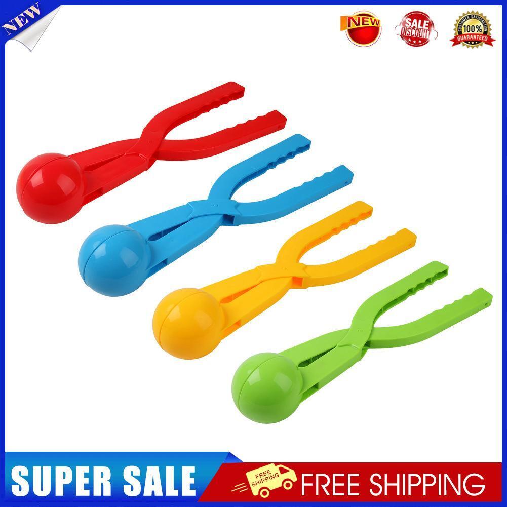 Snowball Clip Plastic Snow Ball Maker Mold for Outdoor Sports Tool Random