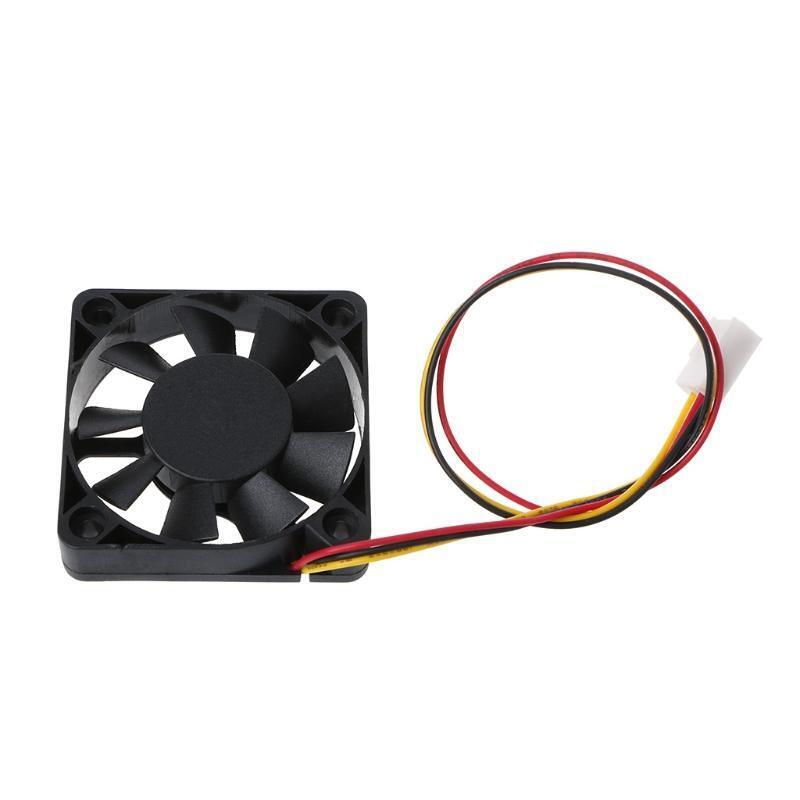 5010 DC 12V 3Pin Cooling Fan 50mm Silent CPU Fan DC Brushless with 22cm Cable