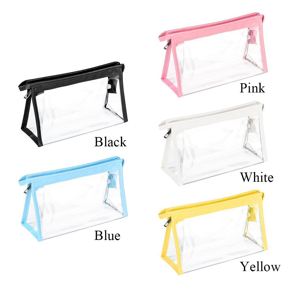 Zipper Handbags Organizer Cosmetic Storage Pencil Case Pen Bag Makeup Pouch
