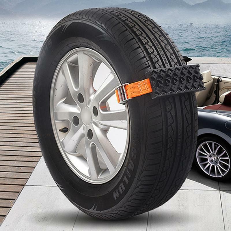 Tire Traction Device for Snow Mud Sand Trucks Large SUVs Get Unstuck Fast 2 Pack
