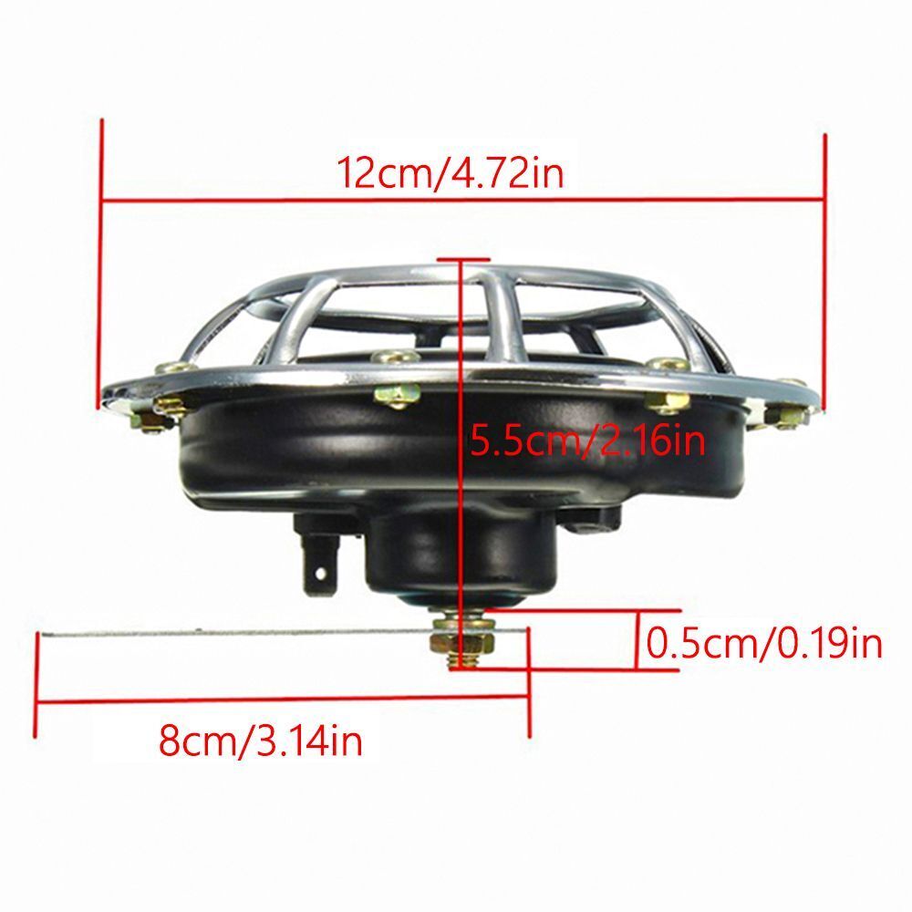 Loud Compact High Tone and Low Tone for Boat Car Truck Motorcycle Car Horn