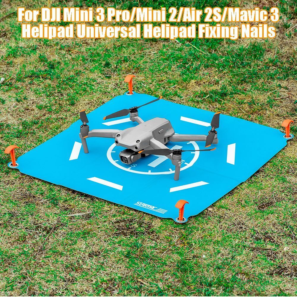 3 Nail Drone Take-Off Pad Ground Pegs For DJI Mini 3 Pro/Mini 2/Air 2S/Mavic 3