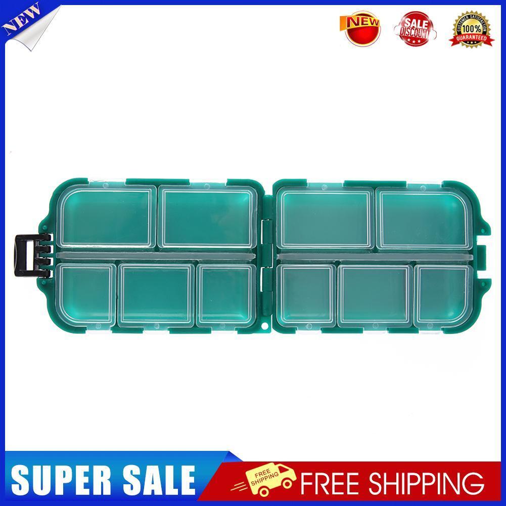 Plastic Box Fishing Tackle Box Small Accessory Box Square Fishhook Box
