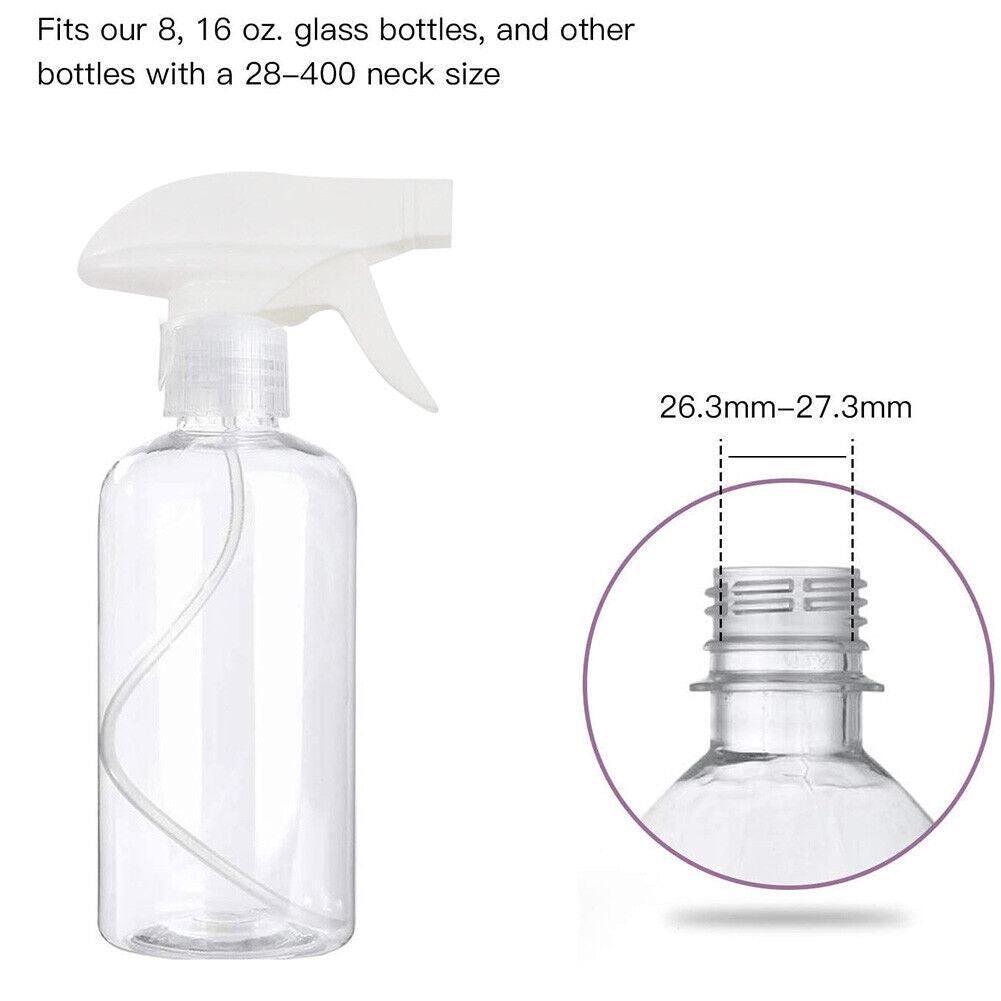 4pcs Mist Stream Sprayer Replacement Trigger Handheld Spray Nozzles (White)