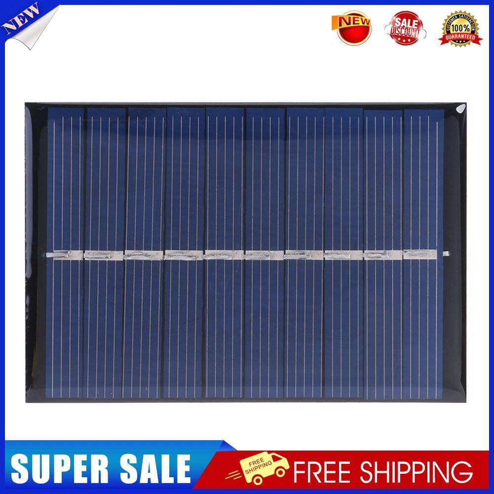 0.6W 5V 120mA Solar Cell Module Polycrystalline Solar Panel DIY Charger