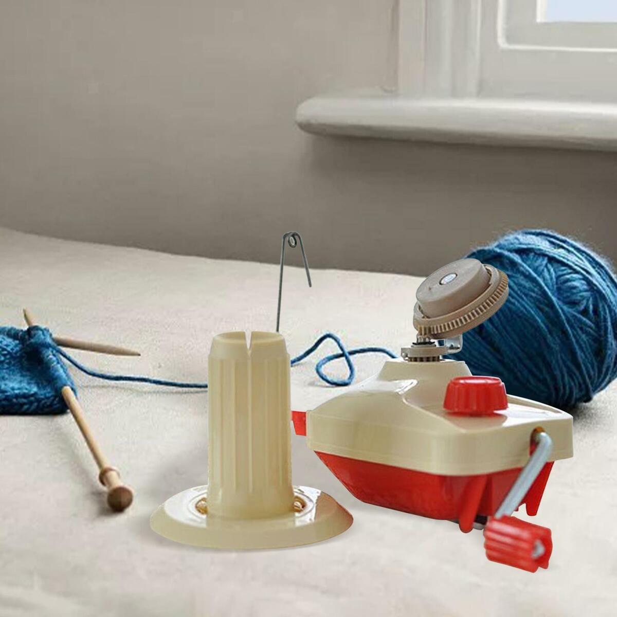 Wool Fiber Ball Winder Manual  Set up and Use Low Noise String Holder